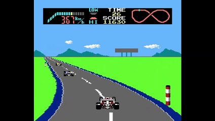 F1 Race (NES) Level 1 - Complete - No Crash
