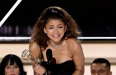 Emmy Awards : Zendaya, heureuse d'en remporter un avec Euphoria