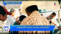 Accidente en carretera Ciudad Victoria-Monterrey: Inicia identificación de cuerpos