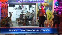 Un muerto y cinco heridos tras balacera en una peluquería en Guayaquil