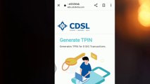 T pin kaise banaye _ Tpin generate angel broking _ how to generate cdsl tpin ( 1080 X 1920 60fps )