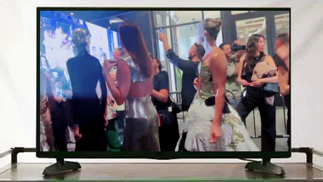 Gigi Hadid Bella Hadid Irina Shayk pumped up at Vogue show NYC!