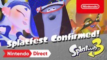 Splatoon 3 - Tráiler de anuncio del Splatfest del Nintendo Direct