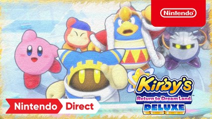 Kirby’s Return to Dream Land Deluxe - Tráiler del Anuncio