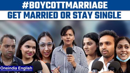 #BoycottMarraige |should you marry or stay single? | Public Opinion | Oneindia News *Voxpop