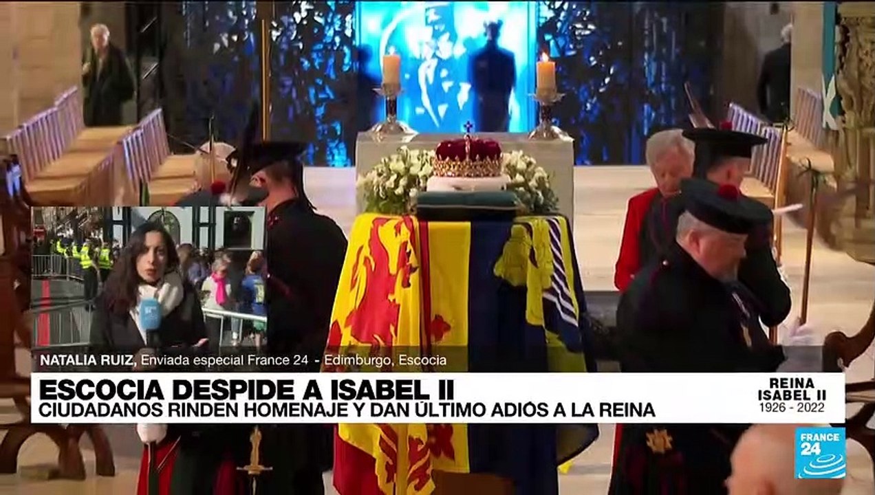Informe desde Edimburgo: el pueblo escoces da su último adiós a la reina Isabel II