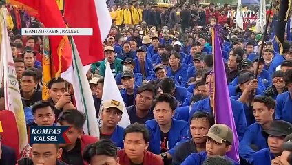 Tolak Kenaikan Harga BBM, BEM Se-Kalsel Unjukrasa ke Kantor DPRD