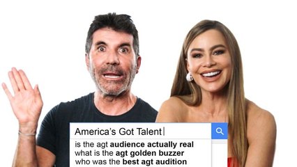 Sofía Vergara & Simon Cowell Answer the Web's Most Searched Questions