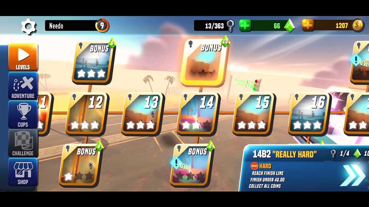 Stunt car extreme level 11-15 - Car stunt extreme Gameplay - Car game