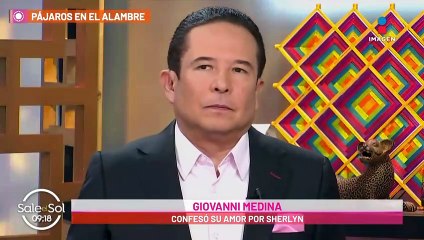 Giovanni Medina habría confesado su amor por Sherlyn