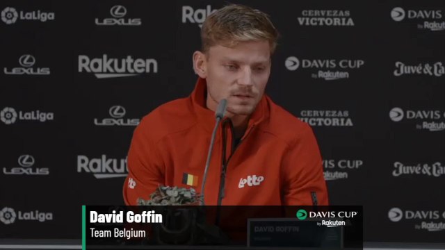 Coupe Davis 2022 - David Goffin et la Belgique : On a deux jours pour se remobiliser et y croire à la qualification