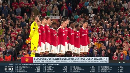 European sports world observes death of Queen Elizabeth II - CBS Sports HQ