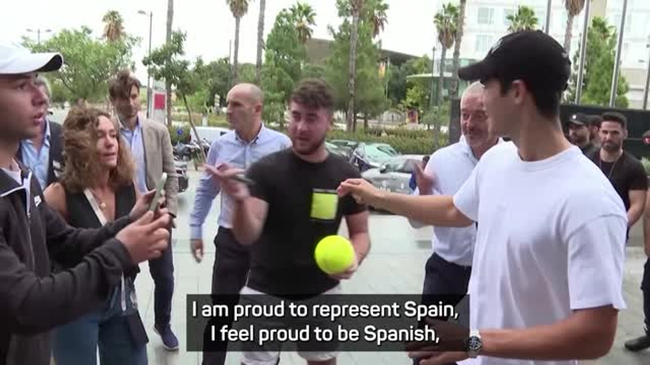 US Open champ Alcaraz returns to Spain to fulfil 'Davis Cup dream'