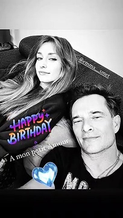 David Hallyday souhaite un joyeux anniversaire à sa fille Emma Smet. Le 12 septembre 2022.