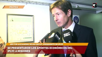 Скачать видео: Se presentaron los aportes económicos del IPLyC a Misiones