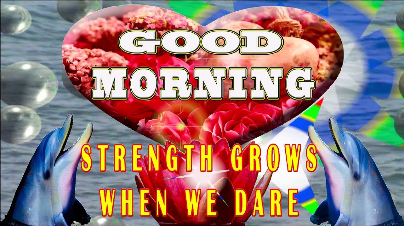 Good morning | Love grows when we share | Relationships grow when we care | Have a lovely day