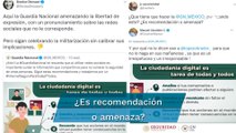 En redes sociales cuestionan “recomendaciones” de la Guardia Nacional