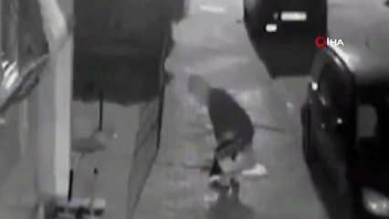 Esenyurt'ta müstakil evin bahçesinden çiçeği böyle çaldı