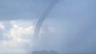 Waterspout swirls near Cayman Islands