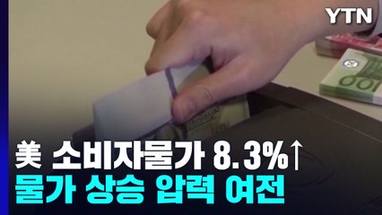 美 8월 소비자물가 예상 넘는 8.3%↑...뉴욕 증시 급락 / YTN
