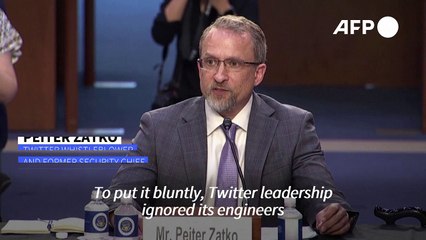 Download Video: Twitter ex-security chief tells US Congress of security concerns