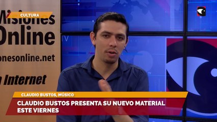 Claudio Bustos presenta su nuevo material este viernes
