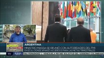 Ministro de Economía argentino culminó agenda de trabajo en EE.UU.