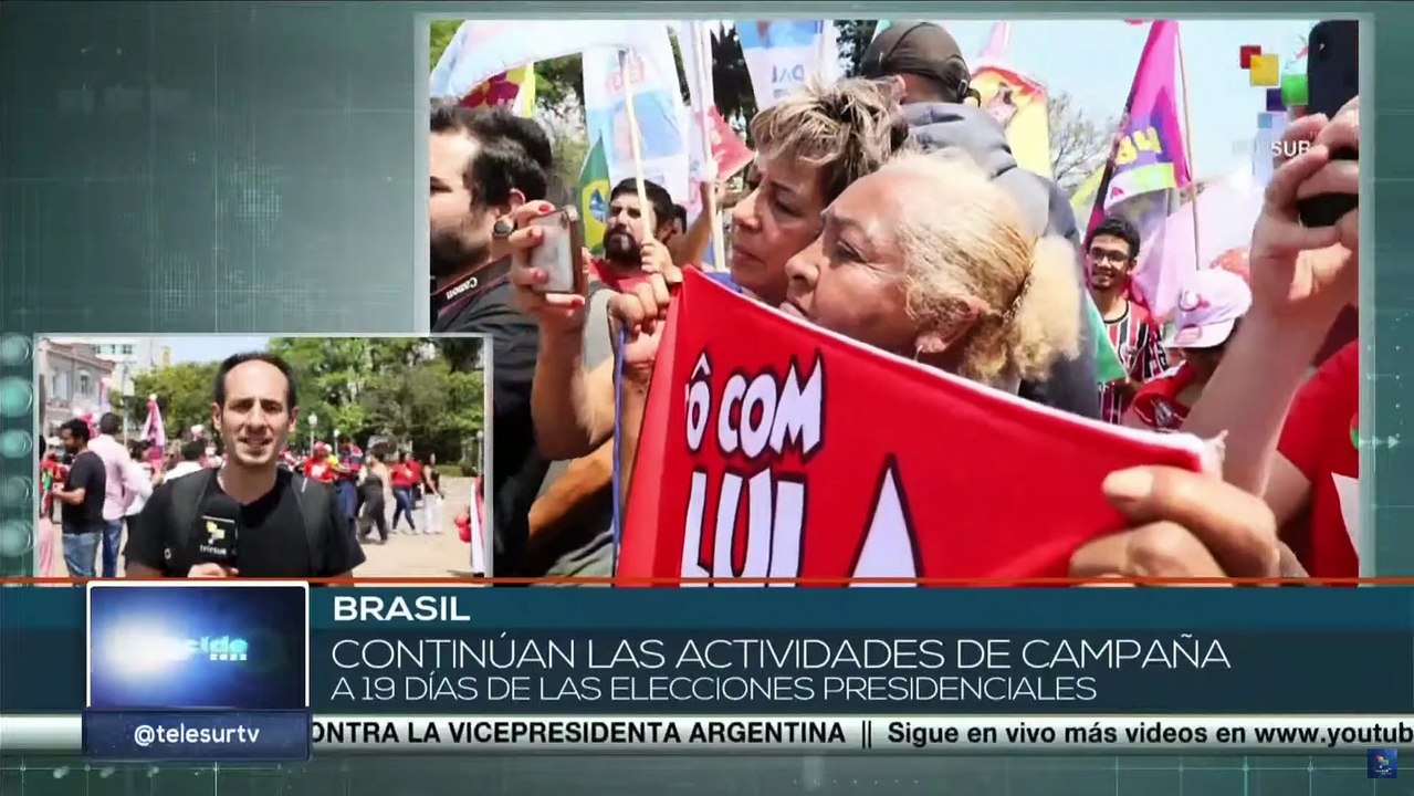 Brasil: Alianzas políticas favorables a Lula da Silva fortalecen vínculos con electorado