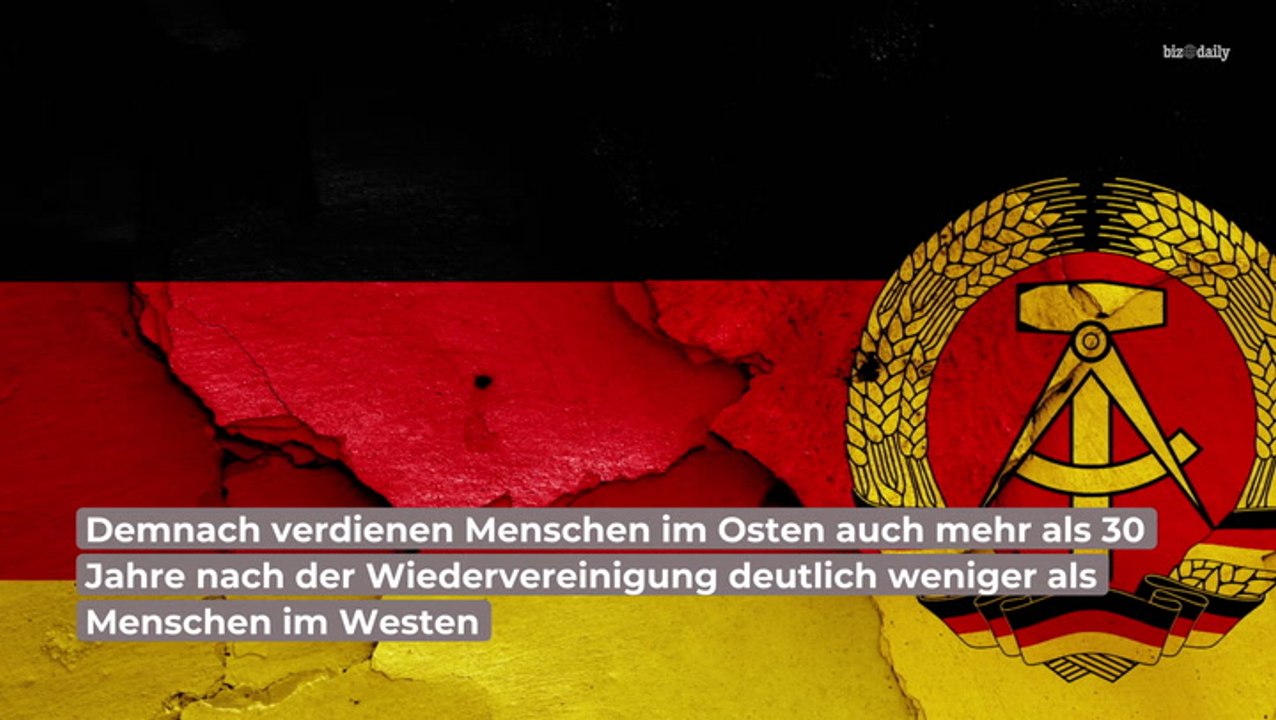 Gehalt Ost und West: Lohnunterschied extrem