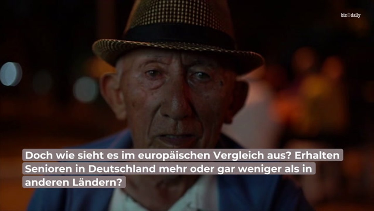 Rente im Vergleich: So viel bleibt Menschen in Europa übrig