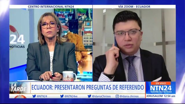 Presidente Guillermo Lasso presentó las preguntas para el referendo en Ecuador