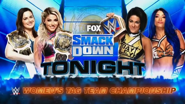 Sasha Banks & Bayley Vs Nikki Cross and Alexa Bliss Part (1/2)