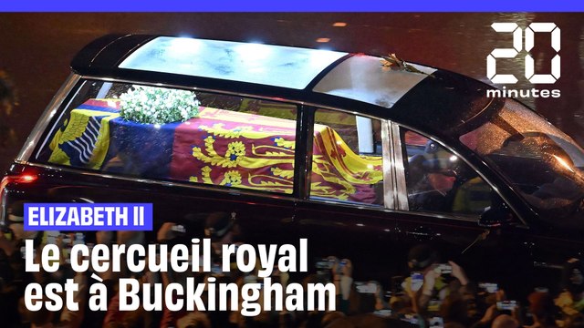 Mort d'Elizabeth II : le cercueil royal arrivé à Buckingham Palace
