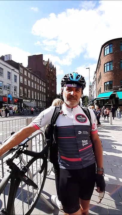Eddie Fleming, vox pop, King Charles III visit to Belfast following death of Elizabeth II, 14-09-22