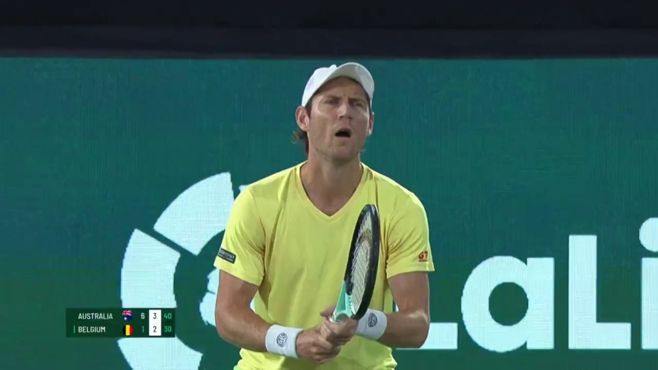 Belgium v Australia Match 3: Gille/Vliegen v Ebden/Purcell