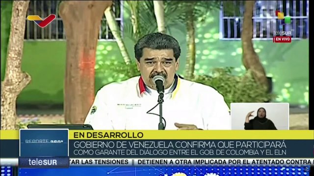 Pdte. Nicolás Maduro: “Venezuela acepta su carácter de garante en los diálogos de paz en Colombia