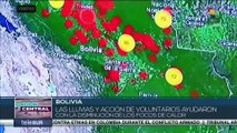 Gobierno de Bolivia informa reducción de incendios en su territorio