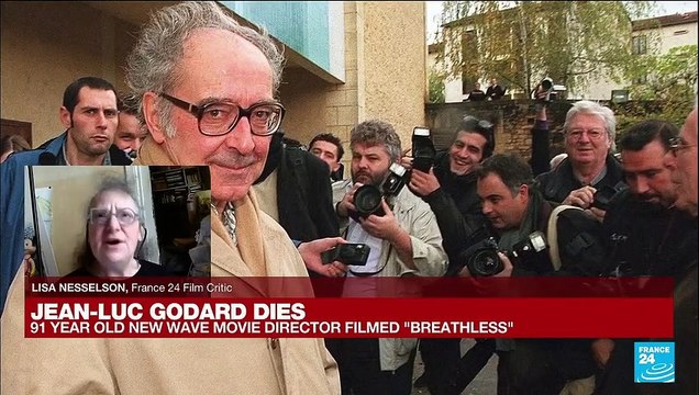 Jean-Luc Godard dies_ 91 year old New Wave movie director filmed 'breathless' •