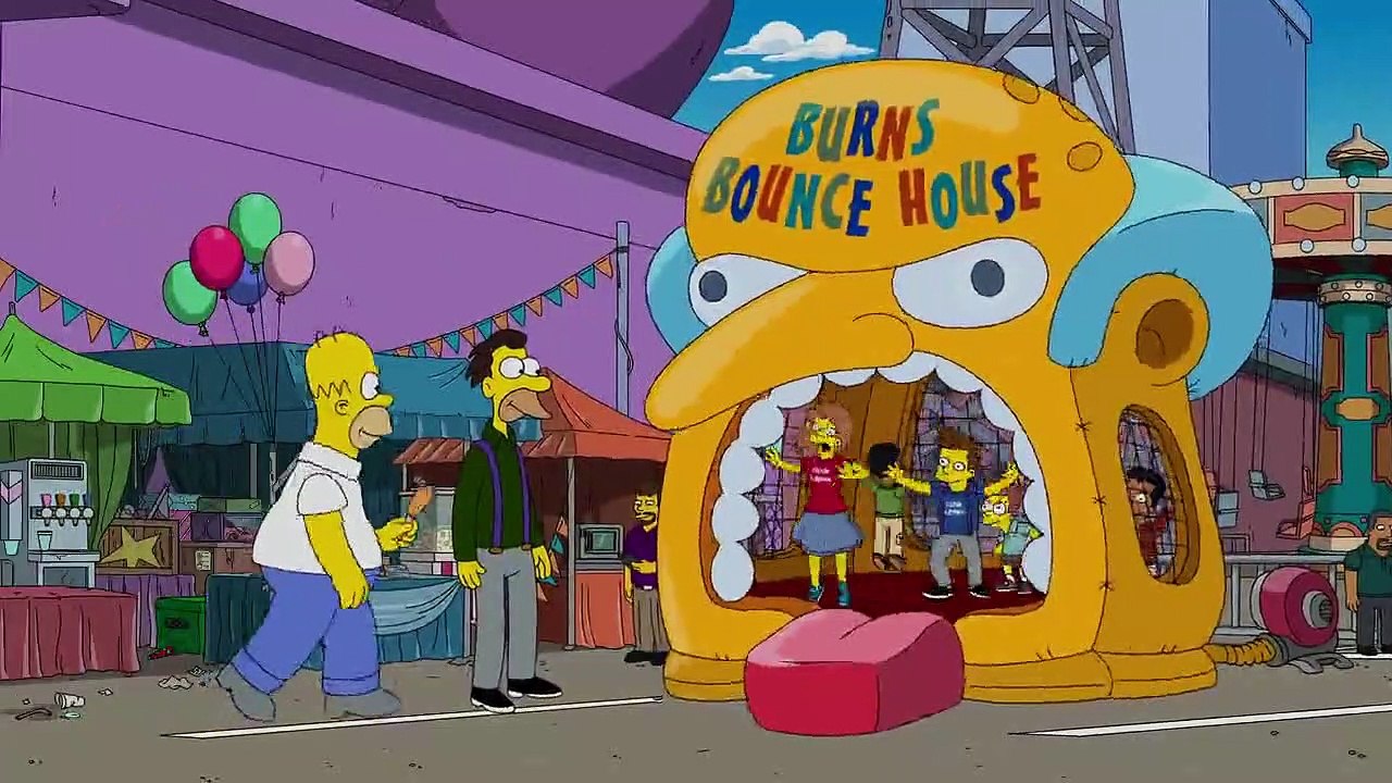 LOS SIMPSON 32x01 Burns Encubierto  1/6