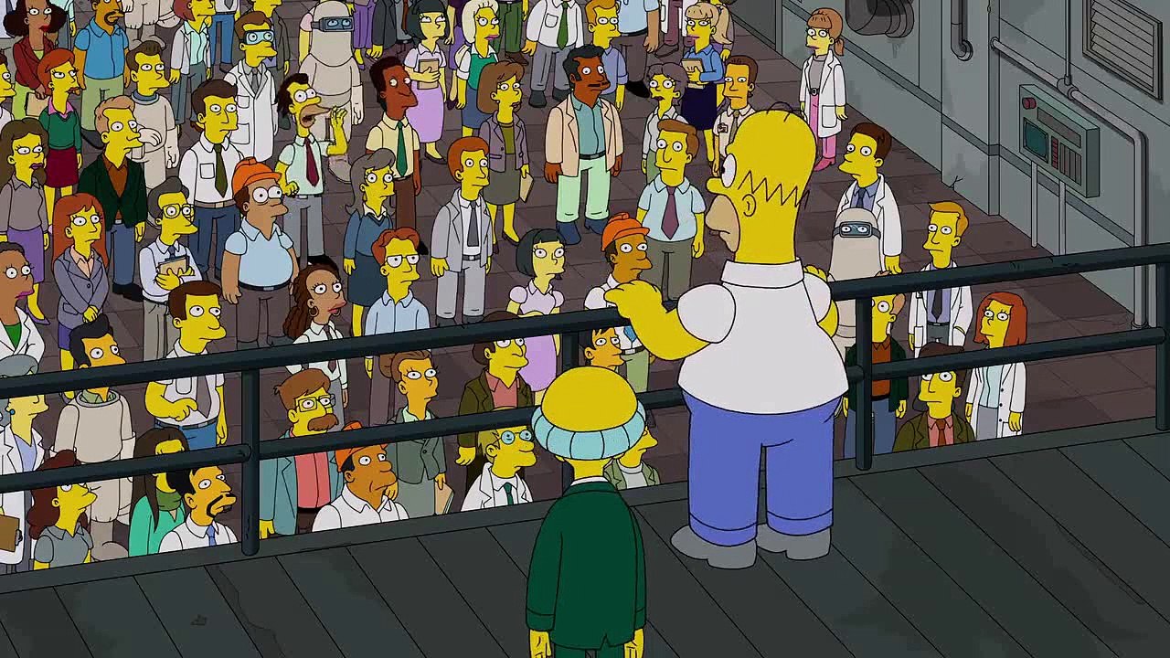 LOS SIMPSON 32x01 Burns Encubierto  6/6