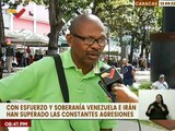 Ciudadanos expresan con virtud las relaciones diplomáticas entre Irán y Venezuela