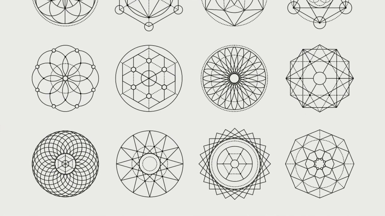The Story of Creation Through Sacred Geometry_1080p |  L'histoire de la création à travers la géométrie sacrée