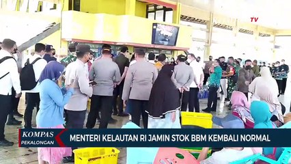 Menteri Kelautan RI Jamin Stok BBM Kembali Normal