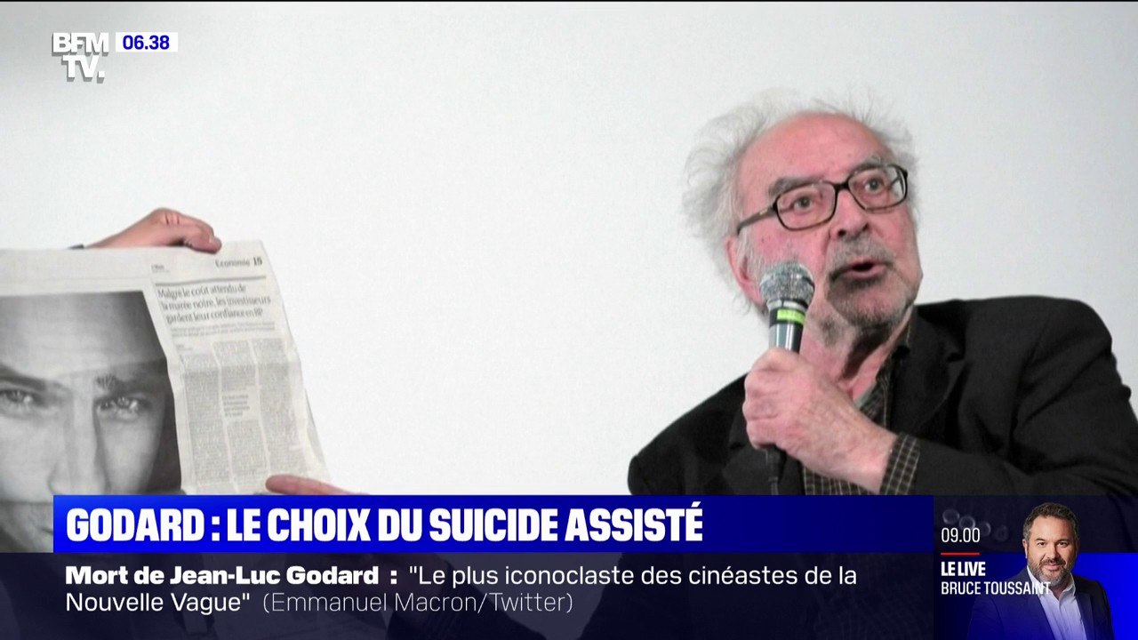 Mort de Jean-Luc Godard: le cinéaste a fait le choix du suicide assisté en  Suisse - Vidéo Dailymotion