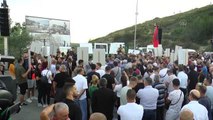 Arnavutluk'ta yolsuzluk olaylarına karşı protesto
