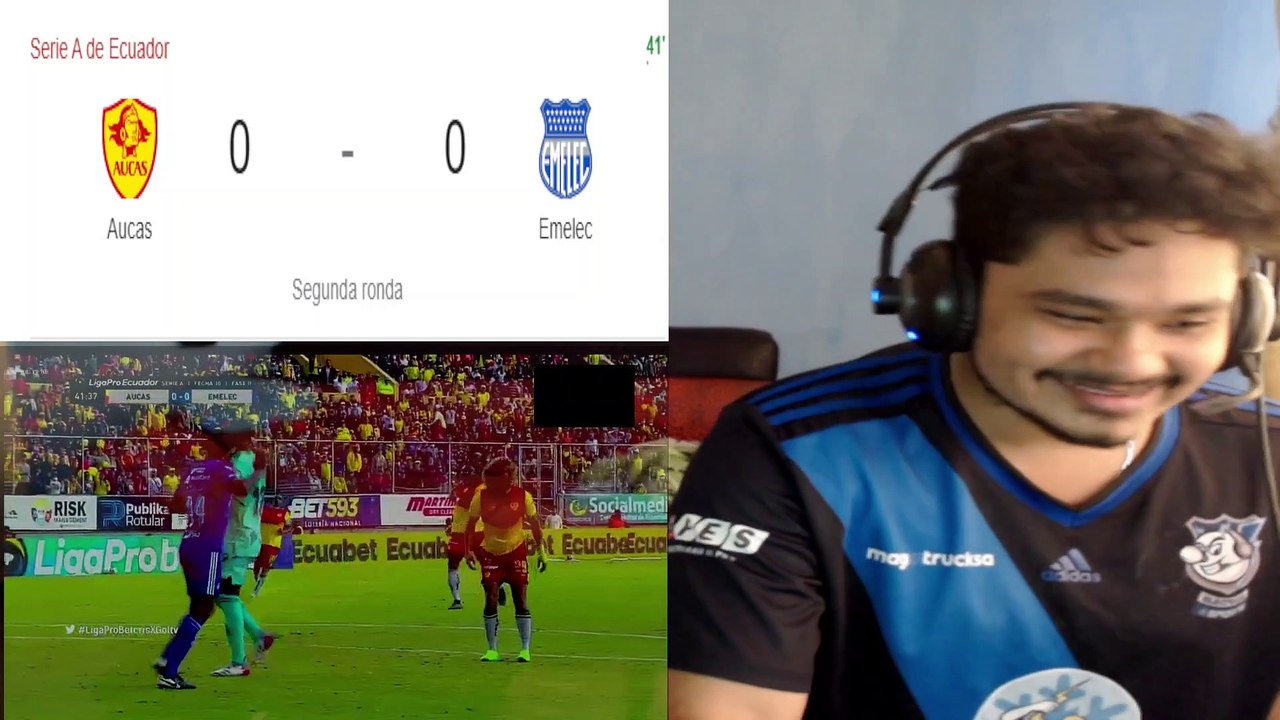 AUCAS 1 VS EMELEC 1 REACCIÓN AL PARTIDO GOLES Y RESUMEN