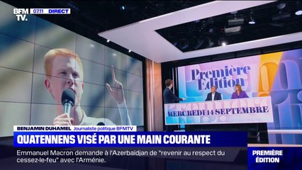 Télécharger la video: Adrien Quatennens visé par une main courante de son épouse pour des soupçons de violences conjugales dans le cadre de leur divorce