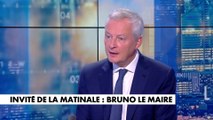 Bruno Le Maire : «Si nous sommes tous responsables, nous passerons l’hiver sans difficulté»