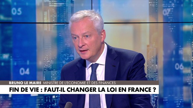 Bruno Le Maire : «Il faut plus d’unités soins palliatifs dans notre pays. […] Tout le monde doit y avoir accès»