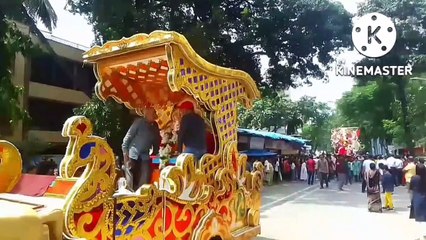 Mumbai santacruz gandi chowk ganpati Murti visarjan 2022
